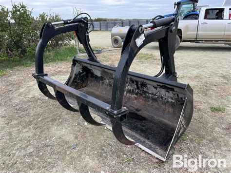 grapple bucket for new holland skid steer|skid steer grapple bucket classifieds.